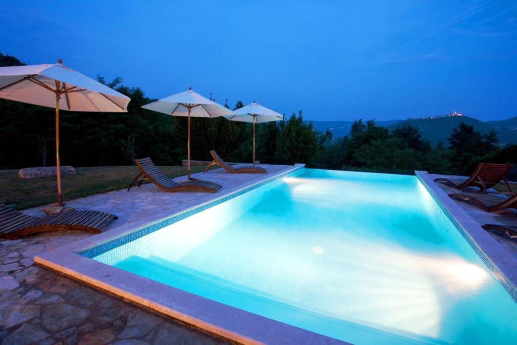 Villa Bazjaki - Beautiful Stone Villa In Istria With Private Pool Livade Εξωτερικό φωτογραφία