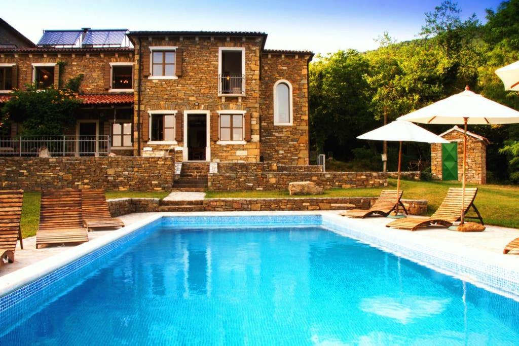 Villa Bazjaki - Beautiful Stone Villa In Istria With Private Pool Livade Εξωτερικό φωτογραφία